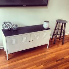 Chalkboard Painted The Top Of An Ikea Ps Cabinet Ikea Ps Cabinet Ikea Furniture Hacks Ikea Ps