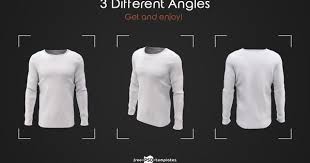 Mens Long Sleeve T Shirts Mockup Set In 2020 Shirt Mockup Men S Long Sleeve T Shirt Tshirt Mockup