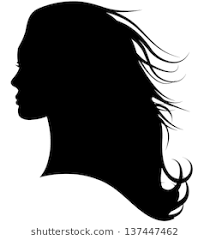 Image Result For Side Profile Face Woman Silhouette Female Profile Silhouette Woman Silhouette