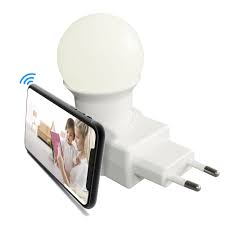 Versteckte kameras lassen sich auch mit dem handy finden: Nachtlicht Kinderzimmer Flur Badezimmer Steckdose Wlan Kamera Handy Live Uberwachung Smart Cam