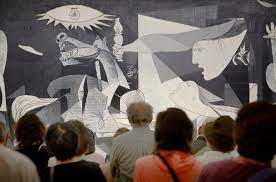 Analysis of guernica by pablo picasso analysis of guernica by pablo picasso guernica is a large oil painting on canvas dated 1937 by a renowned artist pablo picasso. Pablo Picasso Guernica Interpretation Analyse Geschichte