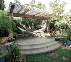 Simple hammock with canopy and stand. Pergola Hammock Ideas And Plans Pergola Gazebos