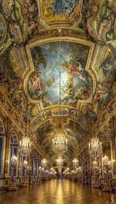 Ceiling Hall Of Mirrors Palace Of Versailles Wonderful Places Places Beautiful Places