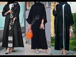 عبايات خليجية سعودية فخمة كشخة اقل ما يقال عنها روعة لرمضان 2019 Latest Fashion Hijab Fashion Black Abaya Designs