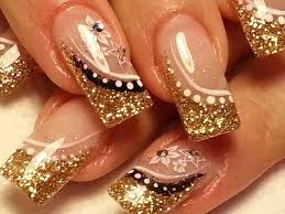 Dourada Fancy Nails Designs Fancy Nail Art Bridal Nail Art