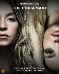 Make yourself at home. The Housemaid comes to Silky Otter early, with  Advance Screenings from next Friday, 19 December. Save your seats:  www.silkyotter.co.nz/films/The-Housemaid/HO00000477
