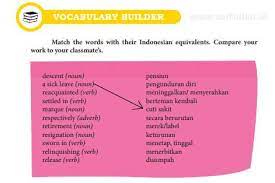 Tolong jawaban bahasa inggris halaman 113 untuk kelas 9 smp please besok di kumpul brainly co id. Kunci Jawaban Soal Bahasa Inggris Chapter 10 Halaman 133 Kelas 10 Vocabulary Builder Saifullah Id