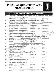 Kips 9th Class Physical Quantities Measurement Complete Notes Physics Notes Physics Astrophysics