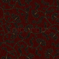 Seamless repeating damask floral wallpaper. Seamless Floral Dark Red Damask Stock Vector Colourbox
