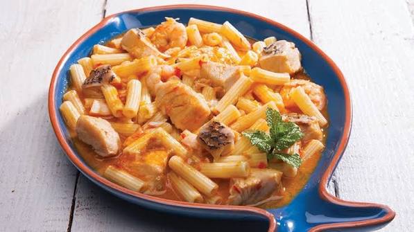Fish Pasta Stew