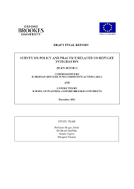 Most teaching and learning takes places in the eight weeks of each term known as 'full term'. Pdf A Survey Of Policy And Practice Related To Refugee Integration Nando Sigona Academia Edu