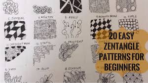 We did not find results for: 20 Easy Zentangle Patterns For Beginners To Start Off Zentangling How To Zentangle For Beginners Youtube
