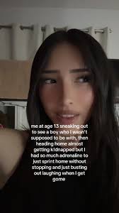 Sneaking Out at Night to Meet A Boy