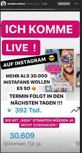 A quick and easy way to download any stories off of instagram. Michael Wendler Instagram Fan Abfuhr Er Biegt Sich Wahrheit Zurecht Express De