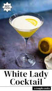White Lady Cocktail Recipe