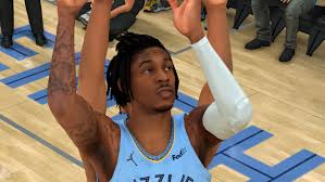 Morant briefly played aau ball as of teammate of williamson's on the sc hornets before either player was a known commodity. Ja Morant Cyberface Hair And Body Model By Mith For 2k21 Nba 2k Updates Roster Update Cyberface Etc