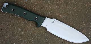 Le Fs Dartmoor Lame De 17 Cm Forgee En H12mf D2 Russe Largeur De 4 5 Cm Plaquette En Micarta Vert 320 Couteau Tactique Couteau Survie Couteau Bushcraft