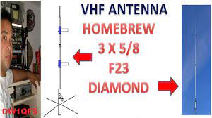 F23 HOMEBREW 144 mhz Antenna - YouTube