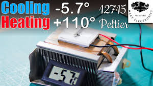 Peltier TEC1-12715 Heating & Cooling Test Without Fan Urdu, Hindi ...