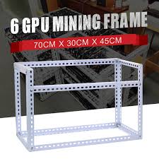 So, unless your question was based on a hobby without profit in mind, unfortunately the answer is no; Diy Steel Stackable Miner Frame Case 6gpu Mining Rig Frame For Bitcoin Btc Mining Crypto Machine White 70cm 30cm 45cm Special Offer D4de Cicig