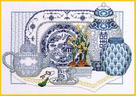 Wall hangings, pillows, toys and placemats are just a few of the many projects you can make with free cross stitch patterns. Delft Blue China