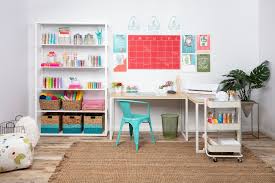 If you want to see more of my craft room, check out my craft room tour post: Craft Room Decluttering Painted Metal Chair Colorshot Paint