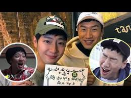 Fans took photos and uploaded them to online communities, showing the members and guests teamed up together in bright neon. Lee Sang Yeob Says Lee Kwang Soo Is His Role Model An Actor And Variety Genius On Running Man Youtube