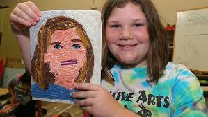 Creative Arts Camp students