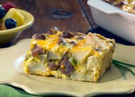 Sausage pancake breakfast casserole is made the night before you want to serve it. Cheesy Sausage Potato Breakfast Casserole Johnsonville Com
