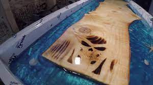 Tilt your bowl or cup over any end of the driftwood to pour out a thin bead of the epoxy. Epoxy Table Top Driftwood Casting Youtube