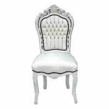 What's more, this will give you an creative measures in order to decorate your dining room furniture more stunning. Baroque Dining Room Chair White White Leather Look