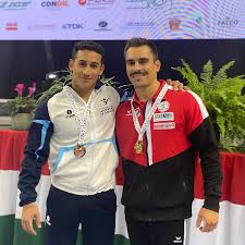 Daniel Villafañe ganó la medalla de bronce en la Copa del Mundo de Hungría 