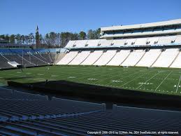 kenan stadium view from lower level 128 vivid seats