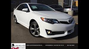 Toyota camry v solara 3.0 v6 convertible. Pre Owned White 2014 Toyota Camry V6 Auto Se Review Drayton Valley Alberta Youtube