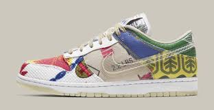 Novo Nike Dunk Low Aparece Em Cores Bem Chamativas Com A Nova Cw City Market Confira As Fotos Oficiais