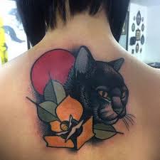 65 mysteriose schwarze katze tattoo ideen sind sie gut oder bose ideen katze mysteriose schwarze tattoo