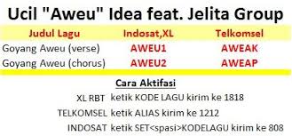 Nada Sambung Ucil Aweu Idea Feat Jelita Group Yuk Keep Smile Back Toning Ring Back Tones Digital