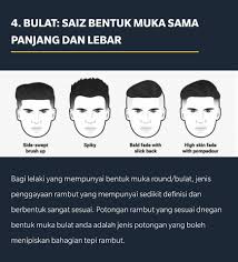 Mereka yang mempunyai bentuk muka panjang ini dicirikan dengan dagu yang panjang. 6 Jenis Gaya Rambut Lelaki Gesch Wister Barbershop Facebook