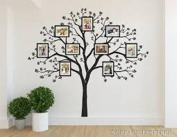 Large Family Tree Wall Decal Photo Tree Decals