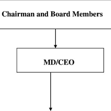 the abridged organizational chart organogram of nestle nig