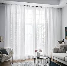 Gardinen und weitere textilien etzt online kaufen und von den vorteilen auf home24 profitieren: Moderne Gardine Transparent Aus Polyester Fur Schlafzimmer 1er Pack