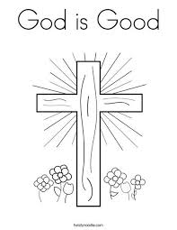 Of course, jesus is the star of the bible. God Is Good Coloring Page Cross Coloring Page Christian Coloring Jesus Coloring Pages