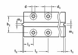 Standard Machined Guide Rails Harris Companies