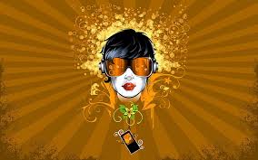 Mickey mouse cartoon wallpaper hd for mobile phones and laptops. Hd Wallpaper Head Drawing Brown Orange Gold Cartoon Girl With Orange Shades And Black Smartphone Portrait Wallpaper Flare