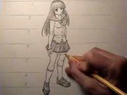 How To Draw A Female Body Manga Style Proportions Youtube Easy proportions 6 heads method draw manga with yaantii 3 by.