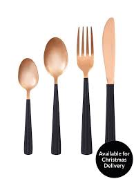 Black And Gold Kitchen Utensils Very Womens Mens And Kids Fashion Furniture Electricals More Rose Gold Kitchen Black Handle Ideal Home