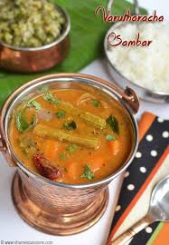 Varutharacha Sambar Recipe Kerala Sambar Recipe Sharmis Passions Sambhar Recipe Recipes Food