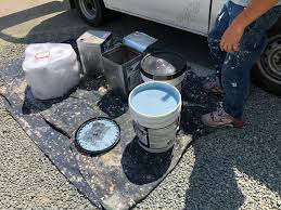 健康住宅とリフォーム 注文住宅 平屋 ２世帯 三重県鈴鹿市 みのや ウェザーシール 防水塗料の施工が始まりました 高性能住宅三重県鈴鹿市みのやの家 みのや 三重県 三重