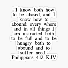 For i have learned, in whatsoever state i am, therewith to be content. Book Of Philippians Gifts Merchandise Redbubble