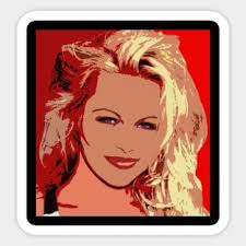 Pamela Anderson Stickers for Sale